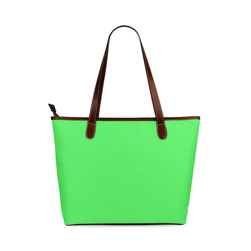 Lime Shoulder Tote Bag (Model 1646)