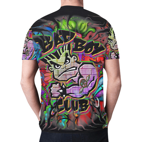 Bad Boy Club By TheONE Savior @ ImpossABLE Endeavors New All Over Print T-shirt for Men (Model T45)