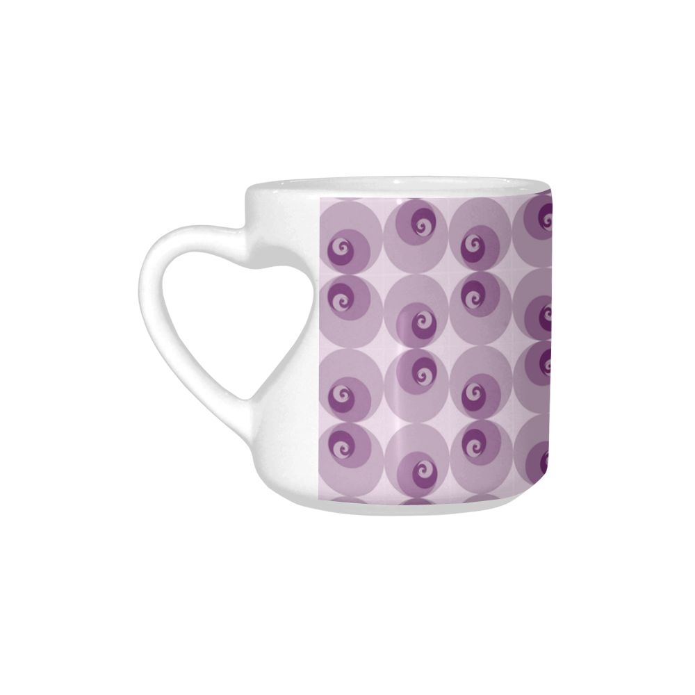 fiibonacci roses Heart-shaped Mug(10.3OZ)