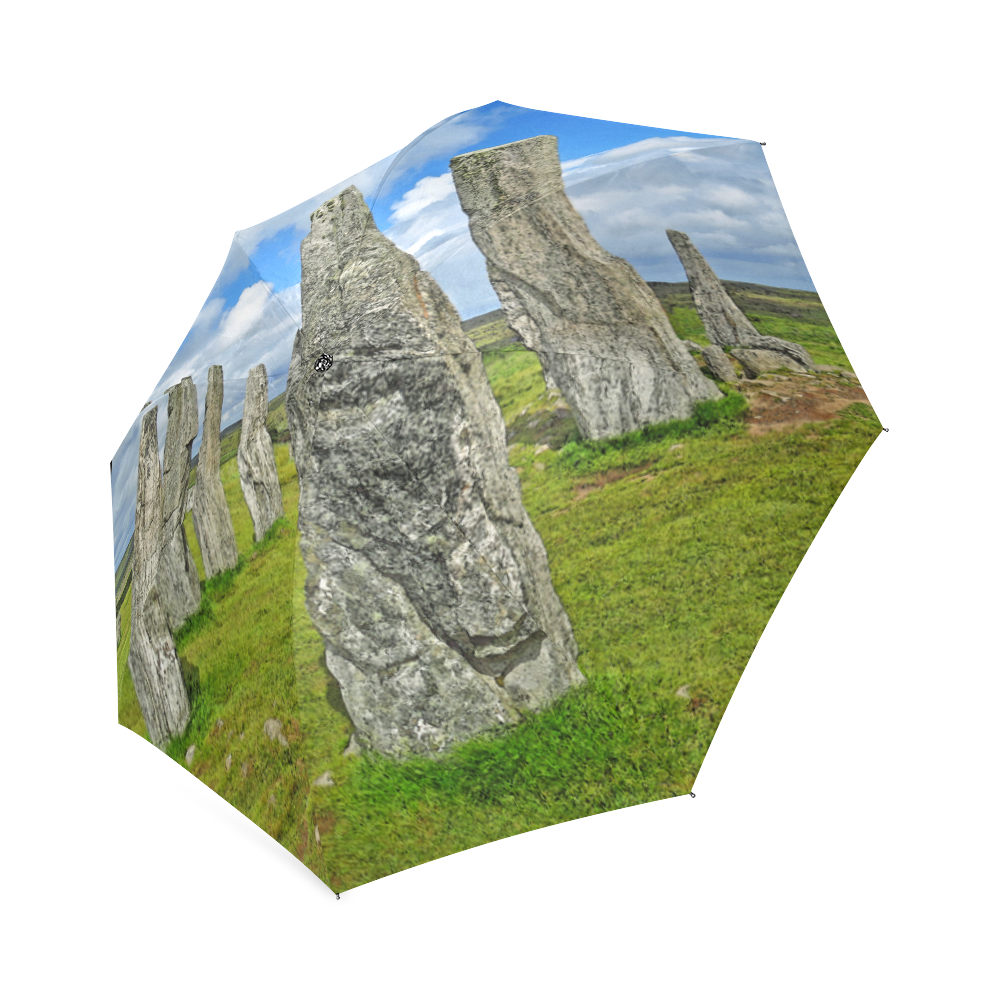 Callanish standing stones Outlander inspired photo print Foldable Umbrella (Model U01)