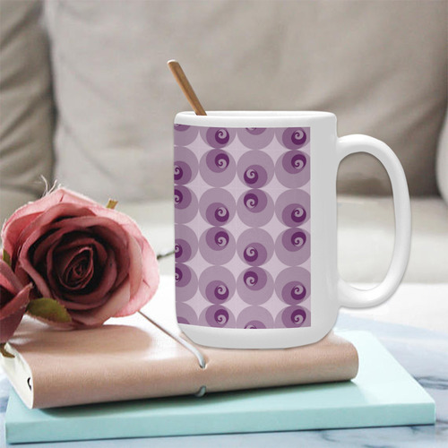 fiibonacci roses Custom Ceramic Mug (15OZ)