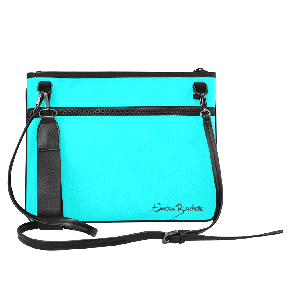 bluegreen Slim Clutch Bag (Model 1668)