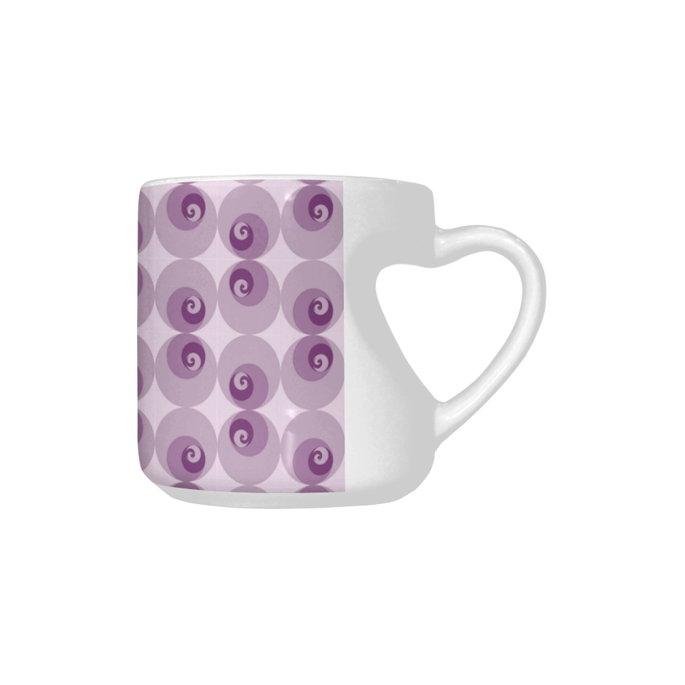 fiibonacci roses Heart-shaped Mug(10.3OZ)