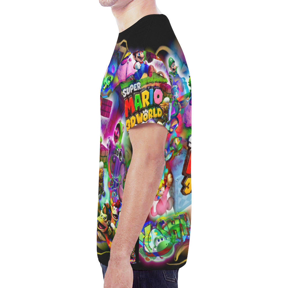 Super Mario Brothers By TheONE Savior @ ImpossABLE Endeavors New All Over Print T-shirt for Men (Model T45)