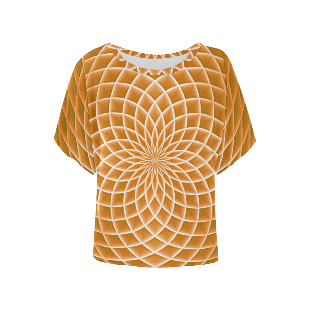 Swirl20160908 Women's Batwing-Sleeved Blouse T shirt (Model T44)