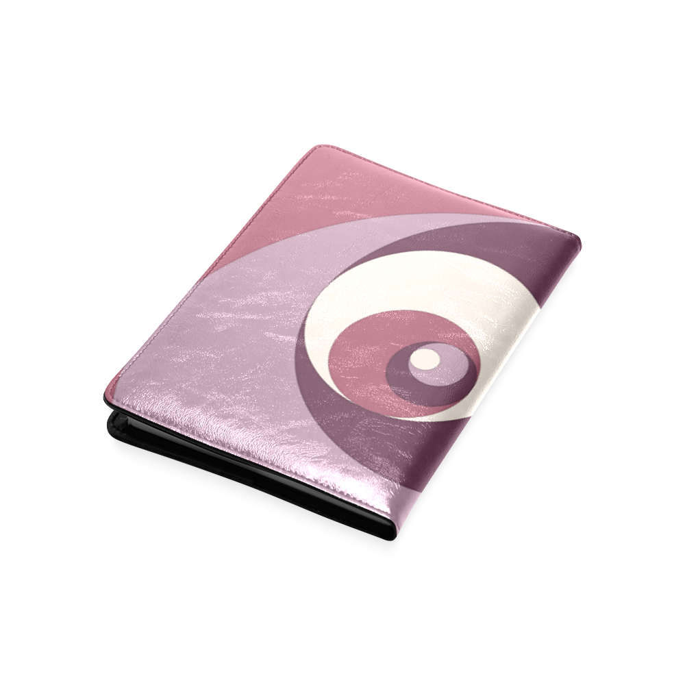 Fibonacci rose 2 Custom NoteBook A5
