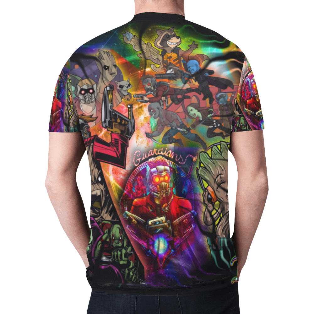 Guardians of the Galaxy By TheONE Savior @ ImpossABLE Endeavors New All Over Print T-shirt for Men (Model T45)