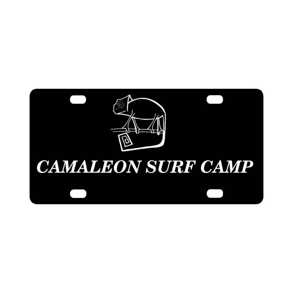 CAMALEON-LOGO-2018 Classic License Plate