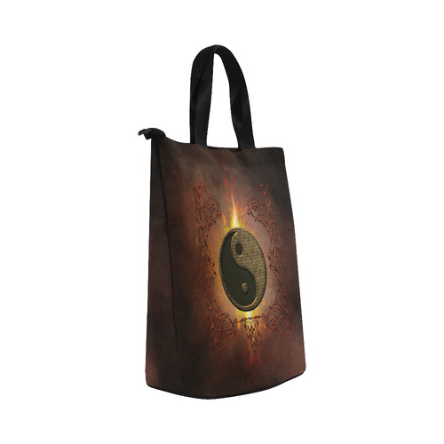 The sign ying and yang Nylon Lunch Tote Bag (Model 1670)