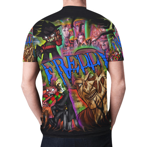 Freddy Kruger By TheONE Savior @ ImpossABLE Endeavors New All Over Print T-shirt for Men (Model T45)
