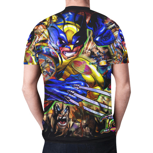 Wolverine By TheONE Savior @ ImpossABLE Endeavors New All Over Print T-shirt for Men (Model T45)
