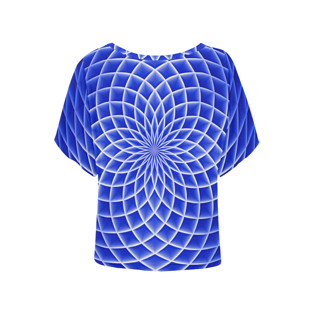Swirl20160902 Women's Batwing-Sleeved Blouse T shirt (Model T44)