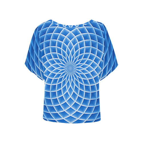 Swirl20160903 Women's Batwing-Sleeved Blouse T shirt (Model T44)