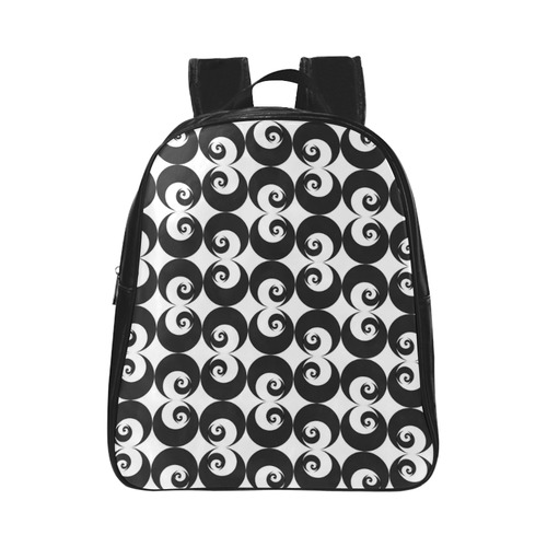 Fibonacci rose pattern 6 School Backpack (Model 1601)(Small)