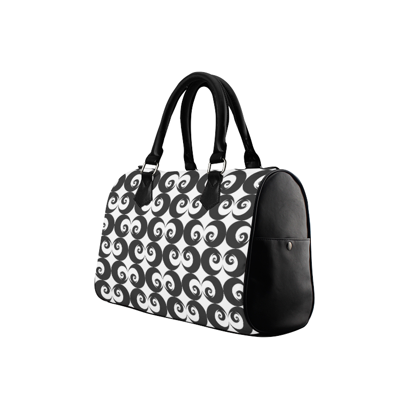 Fibonacci rose pattern 6 Boston Handbag (Model 1621)