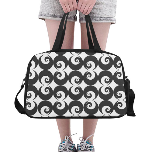 Fibonacci rose pattern 6 Fitness Handbag (Model 1671)