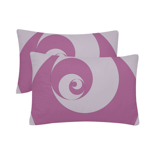 Fibonacci rose 4 Custom Pillow Case 20"x 30" (One Side) (Set of 2)
