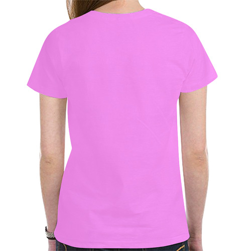 This Girl Loves Her Dachshund New All Over Print T-shirt for Women (Model T45)