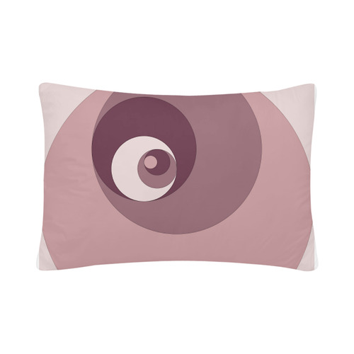 Fibonacci rose 3 Custom Pillow Case 20"x 30" (One Side) (Set of 2)