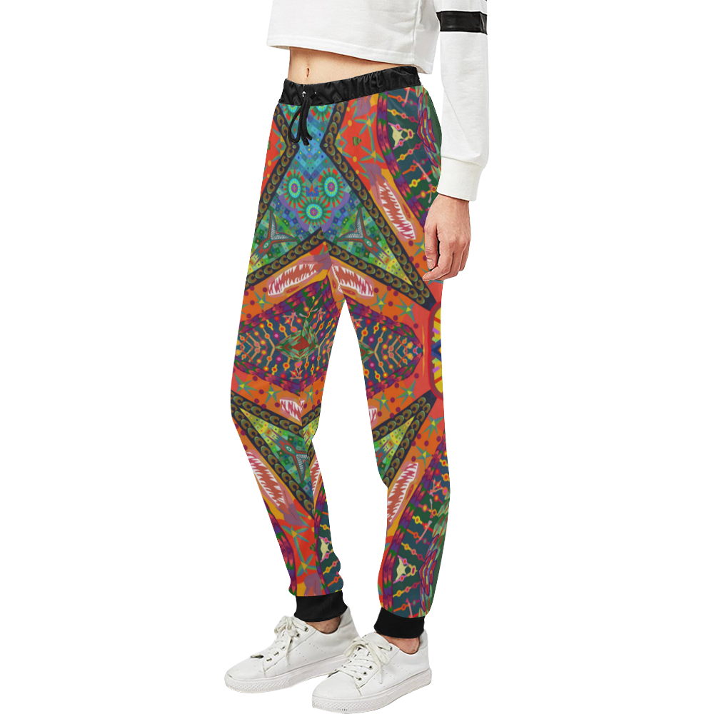 Fossil DNA Unisex All Over Print Sweatpants (Model L11)
