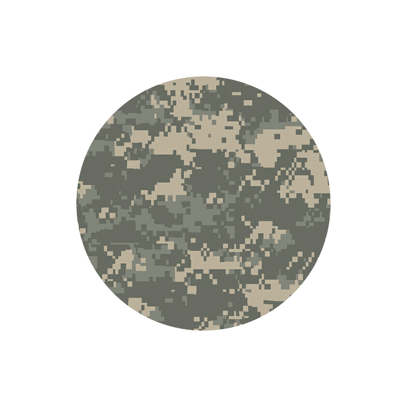 round camo camouflage mouse mat pad Round Mousepad