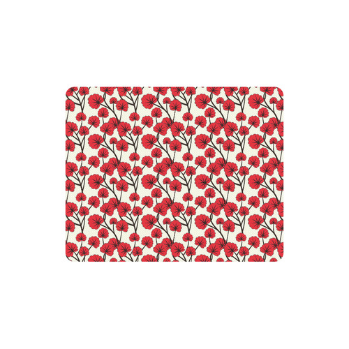 Flower-pattern Rectangle Mousepad