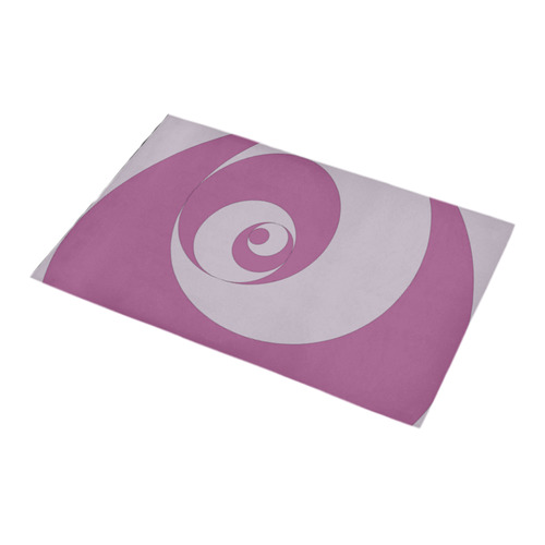 Fibonacci rose 4 Bath Rug 16''x 28''