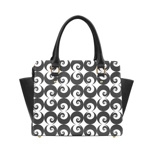 Fibonacci rose pattern 6 Classic Shoulder Handbag (Model 1653)