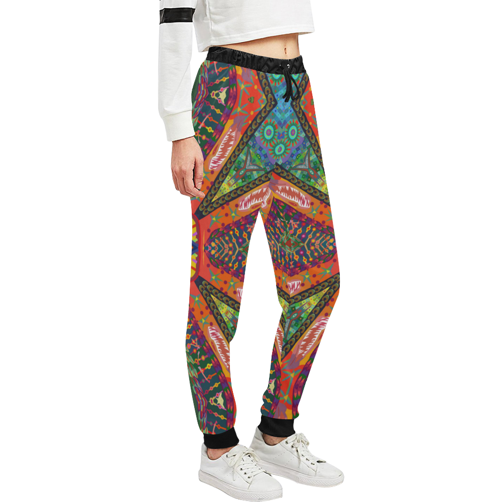 Fossil DNA Unisex All Over Print Sweatpants (Model L11)