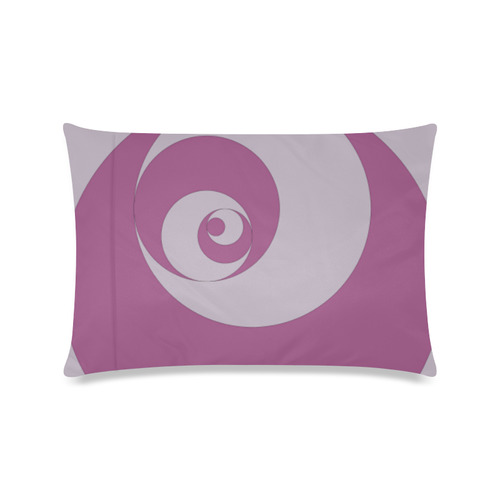 Fibonacci rose 4 Custom Zippered Pillow Case 16"x24"(Twin Sides)