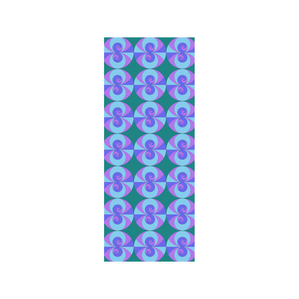 spiral-rose pattern Quarter Socks