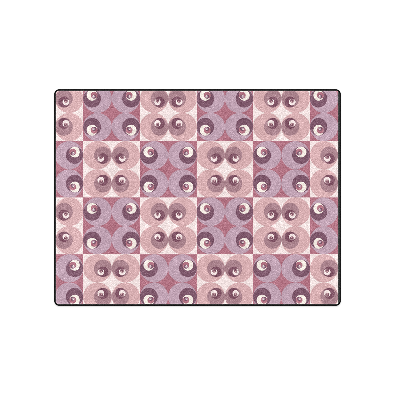Fibonacci rose pattern 1 Blanket 50"x60"
