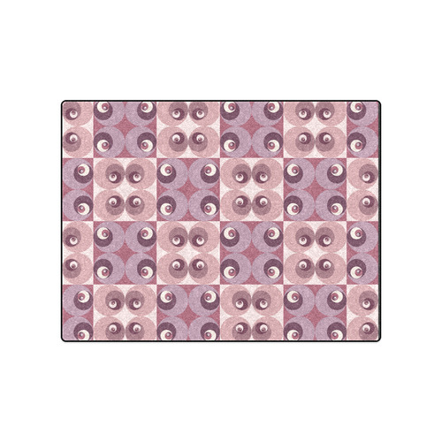 Fibonacci rose pattern 1 Blanket 50"x60"