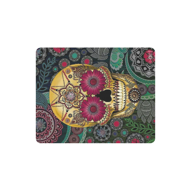 skull Rectangle Mousepad