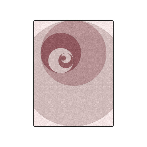 Fibonacci rose Blanket 50"x60"