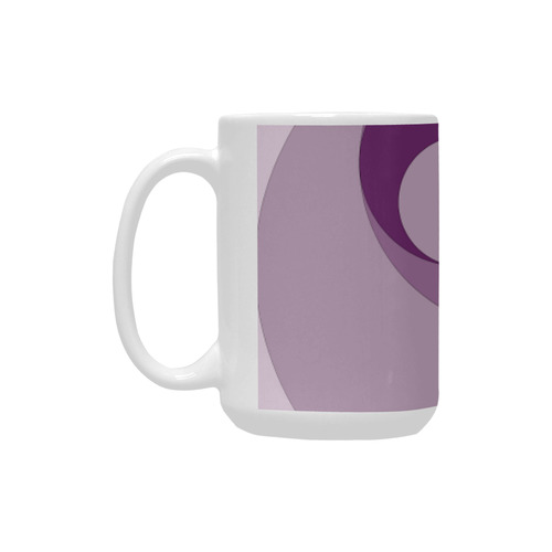 Fibonacci rose 5 Custom Ceramic Mug (15OZ)