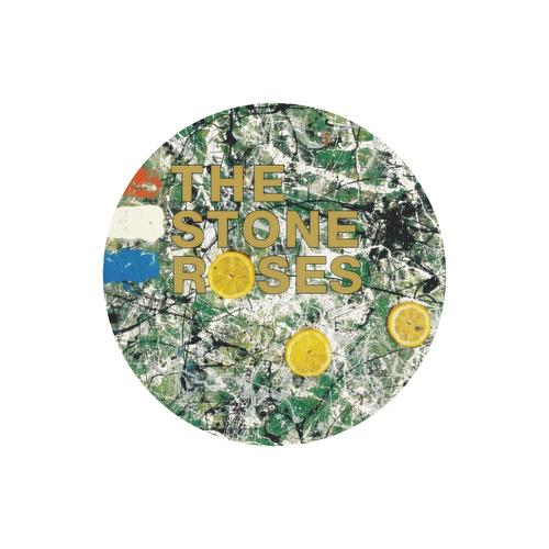 Round stone roses mouse mat pad Round Mousepad