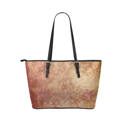 FADED-6 Leather Tote Bag/Large (Model 1651)