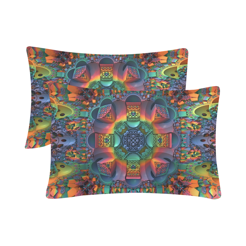 Groovy Baby! Custom Pillow Case 20"x 30" (One Side) (Set of 2)