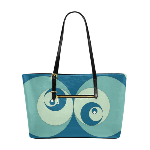 spiral-rose-2 Euramerican Tote Bag/Large (Model 1656)