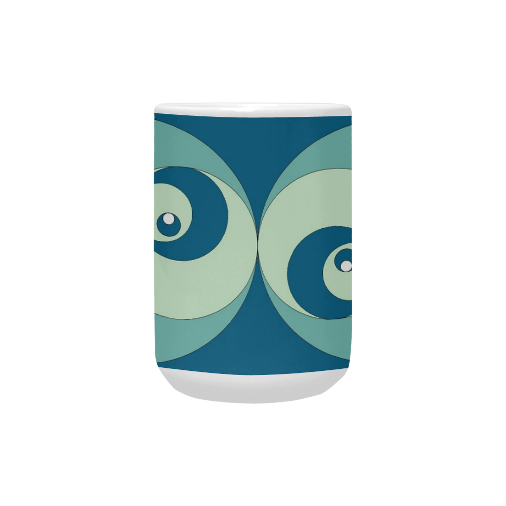 spiral-rose-2 Custom Ceramic Mug (15OZ)