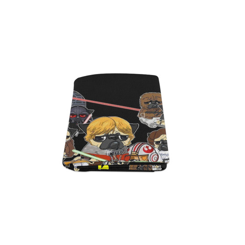 Pug Wars Blanket 40"x50"