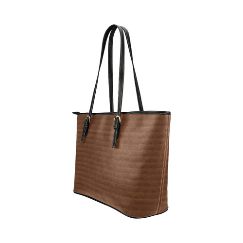 FADED-2 Leather Tote Bag/Large (Model 1651)