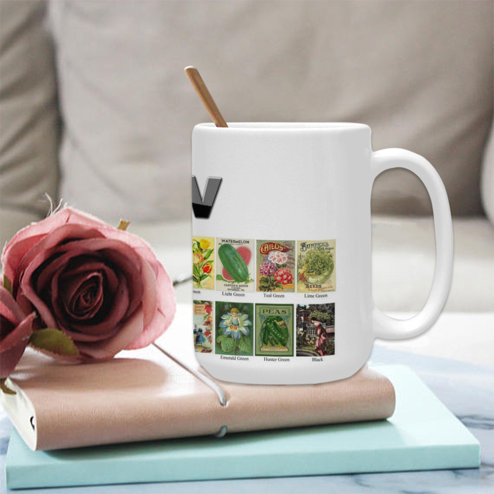 iSow Gardener's Mug Custom Ceramic Mug (15OZ)