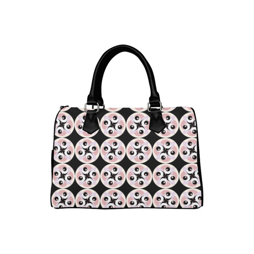 spiral-rose-4 Boston Handbag (Model 1621)