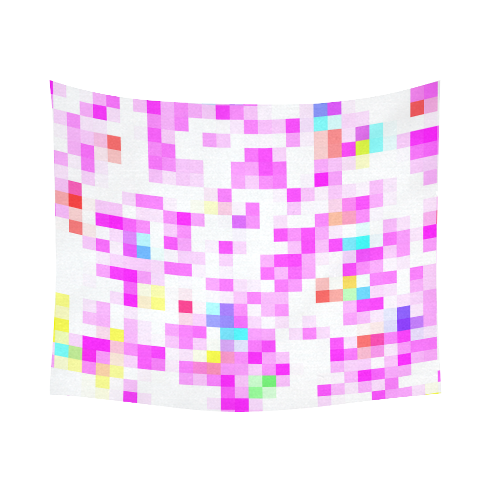 pixelpink Cotton Linen Wall Tapestry 60"x 51"