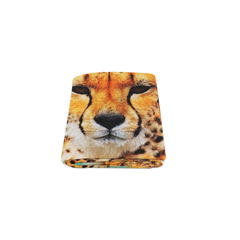 gepard leopard #gepard #leopard #cat Blanket 40"x50"
