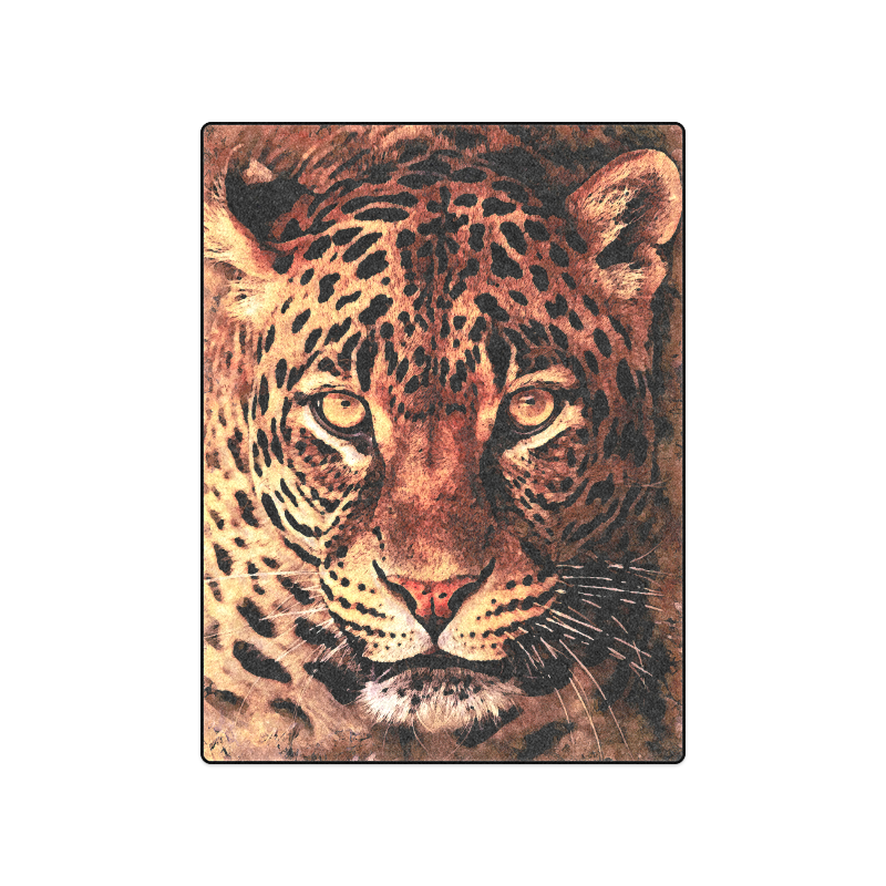 gepard leopard #gepard #leopard #cat Blanket 50"x60"