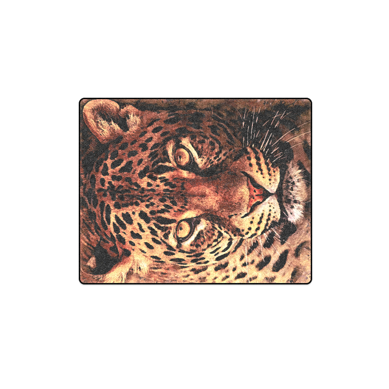 gepard leopard #gepard #leopard #cat Blanket 40"x50"