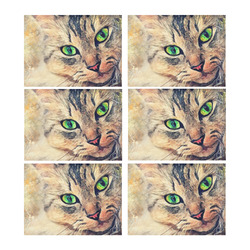 cat Pixie #cat #cats #kitty Placemat 14’’ x 19’’ (Set of 6)